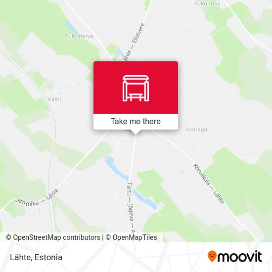 Карта Lähte