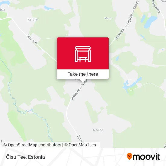 Карта Õisu Tee