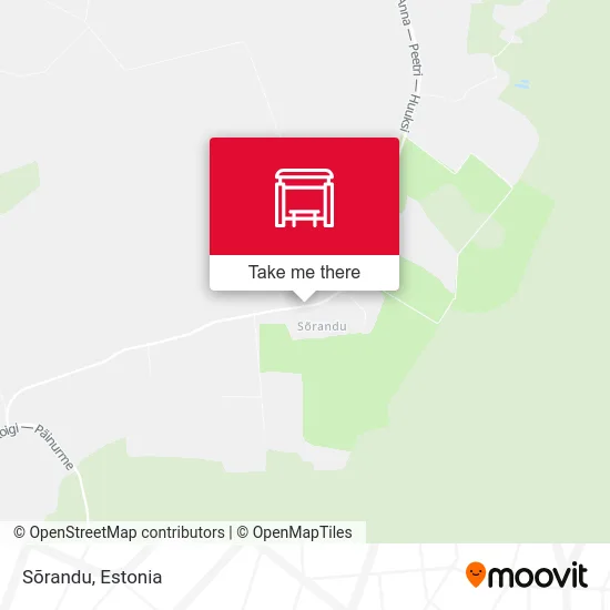 Карта Sõrandu