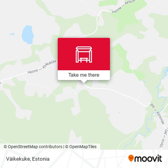 Карта Väikekuke