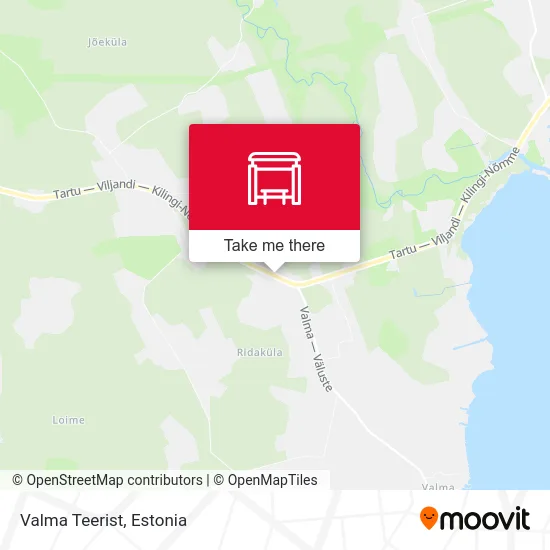 Карта Valma Teerist