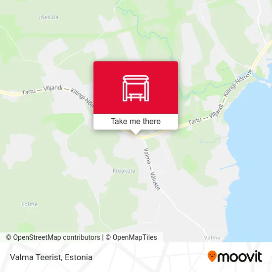 Карта Valma Teerist