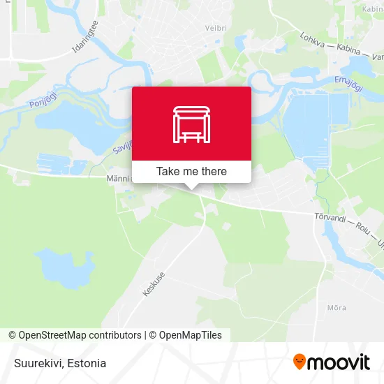 Карта Suurekivi