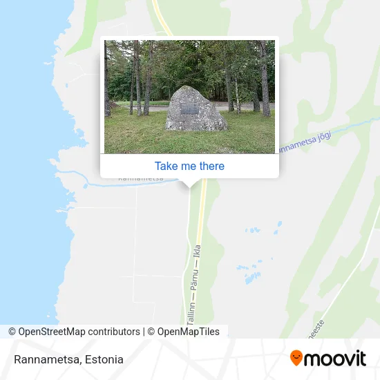 Карта Rannametsa
