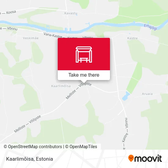 Карта Kaarlimõisa