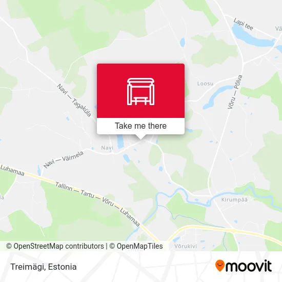 Карта Treimägi