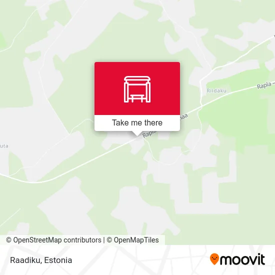 Карта Raadiku