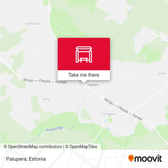 Карта Palupera