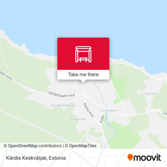 Карта Kärdla Keskväljak