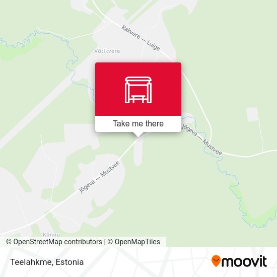Карта Teelahkme