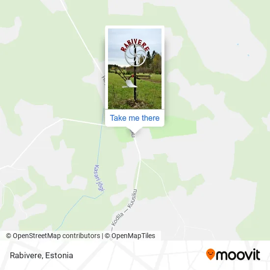 Карта Rabivere