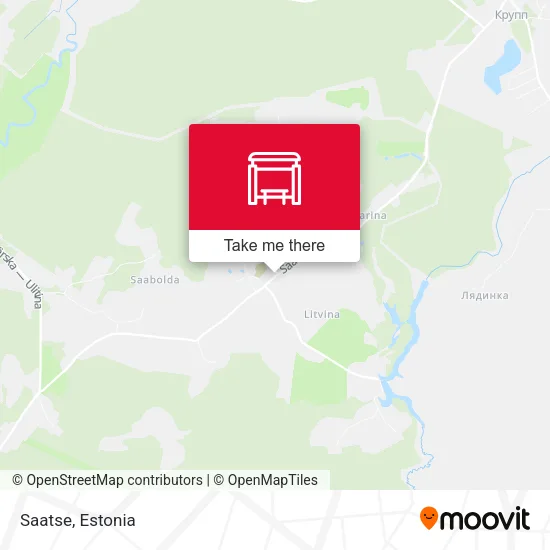 Карта Saatse