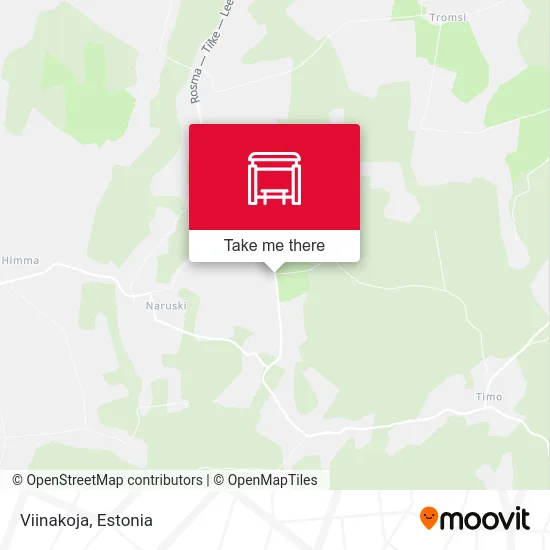 Карта Viinakoja