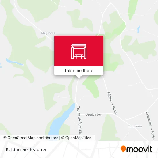 Карта Keldrimäe