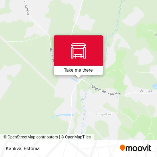 Карта Kahkva