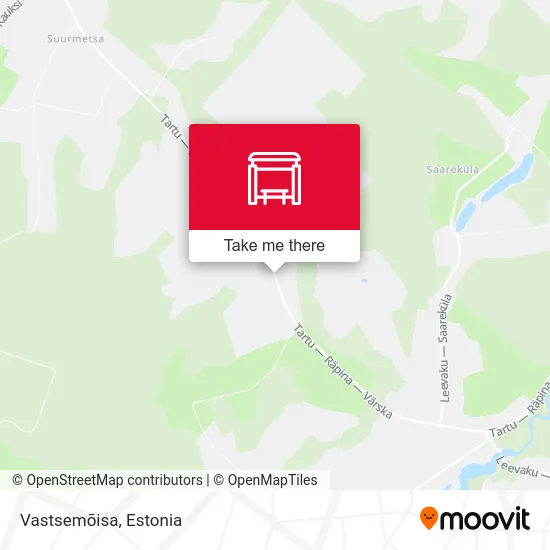 Карта Vastsemõisa