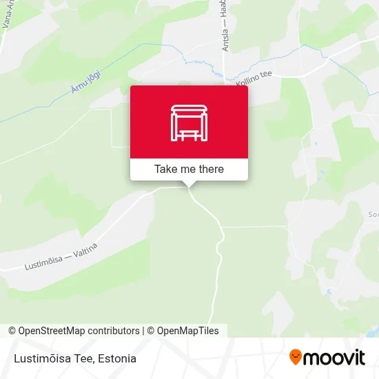 Lustimõisa Tee map