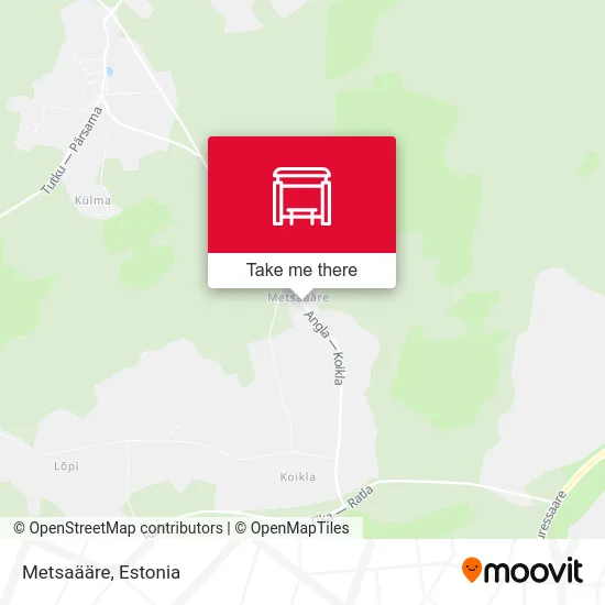Карта Metsaääre