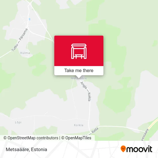 Карта Metsaääre