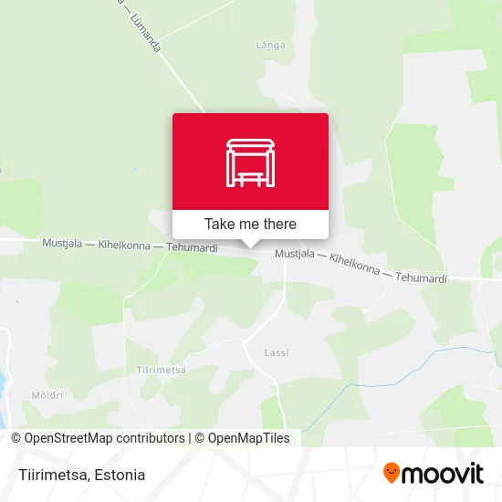 Карта Tiirimetsa