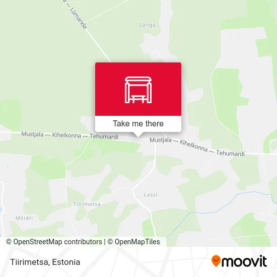 Карта Tiirimetsa