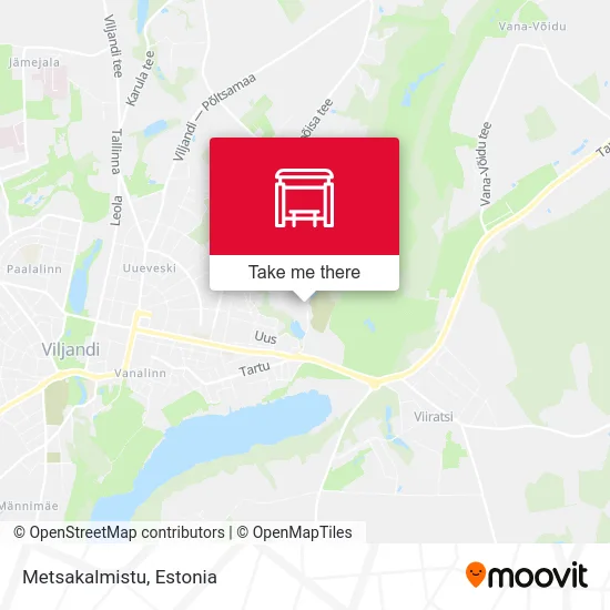 Карта Metsakalmistu