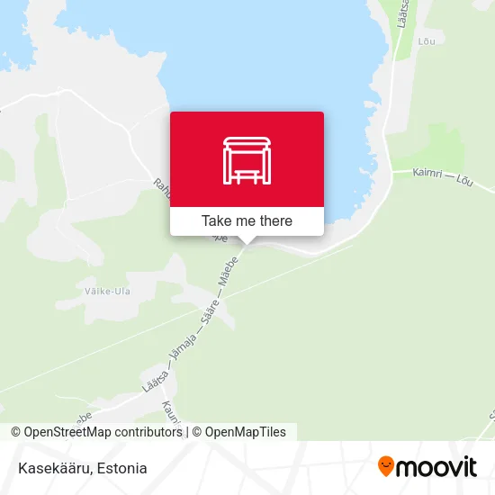 Карта Kasekääru