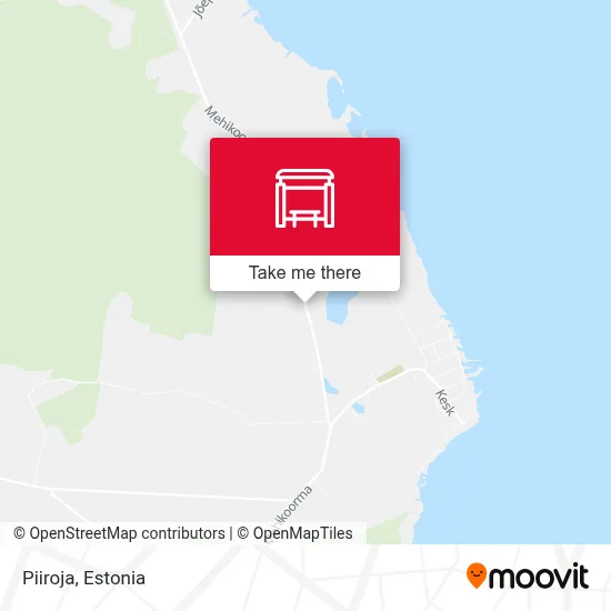 Piiroja map