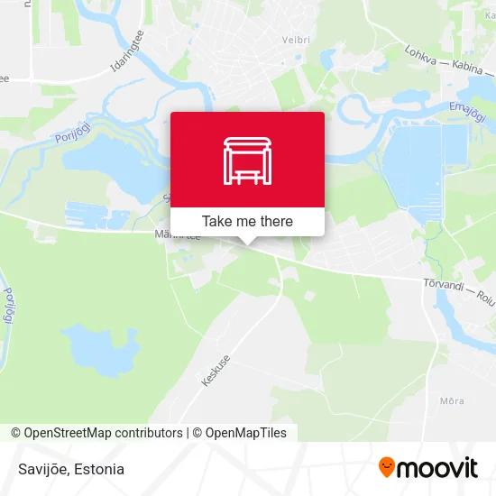 Savijõe map