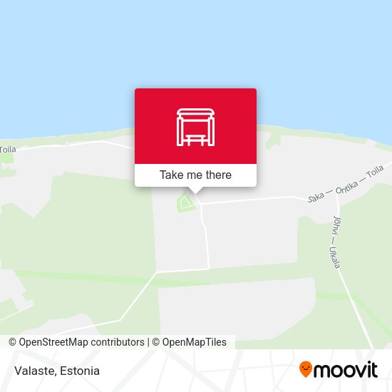 Карта Valaste