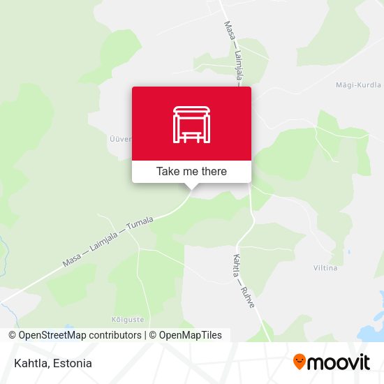 Карта Kahtla