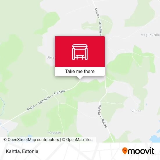 Карта Kahtla