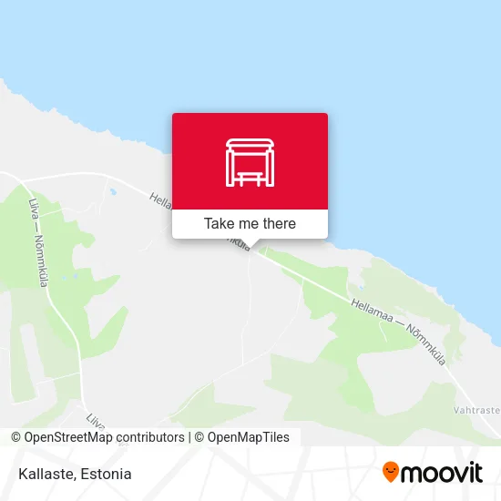 Карта Kallaste