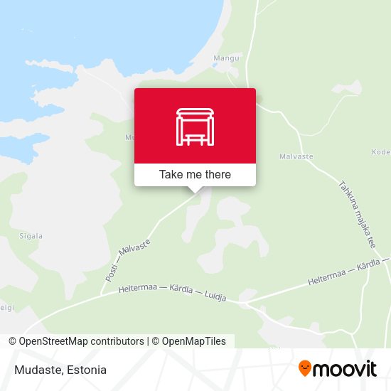 Карта Mudaste