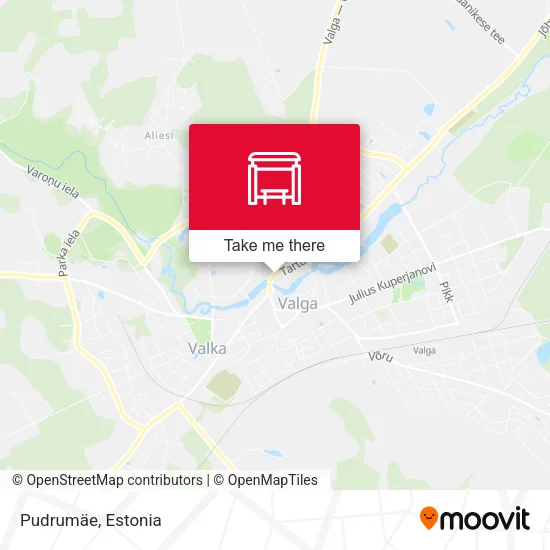 Карта Pudrumäe