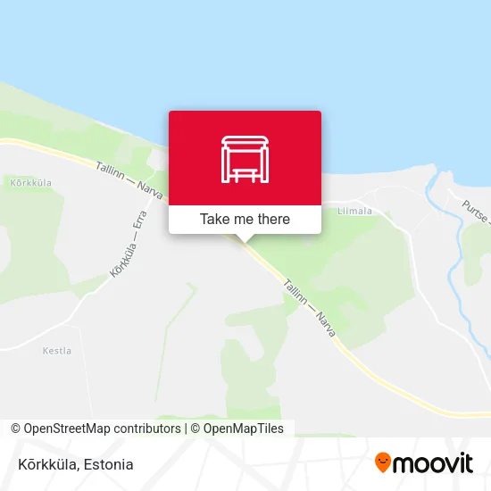 Карта Kõrkküla