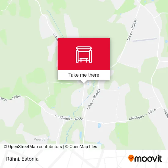 Карта Rähni