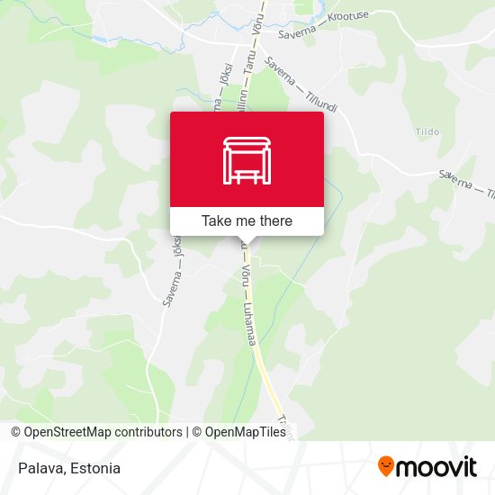 Карта Palava