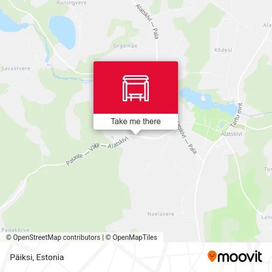 Карта Päiksi