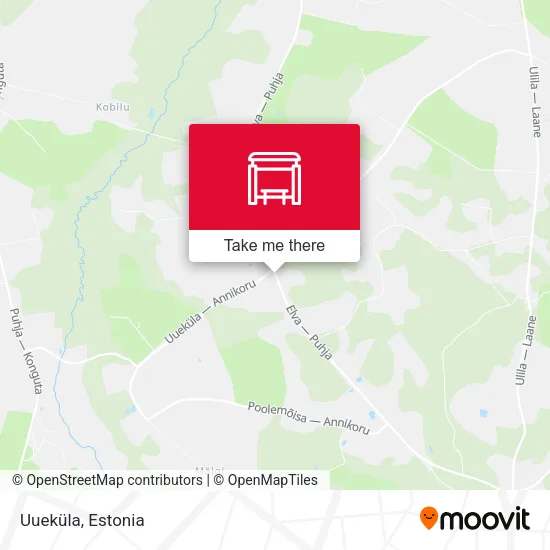 Карта Uueküla