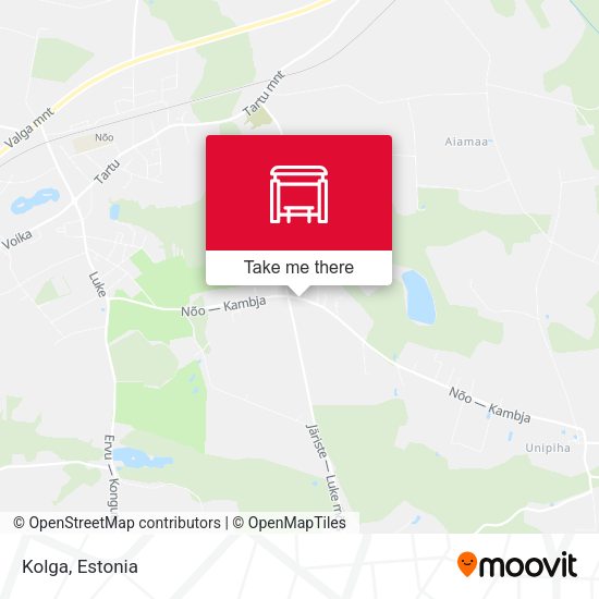 Карта Kolga