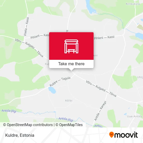 Карта Kuldre