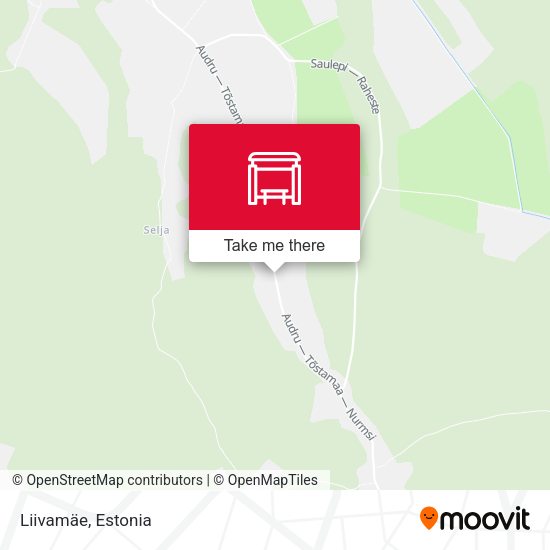 Карта Liivamäe