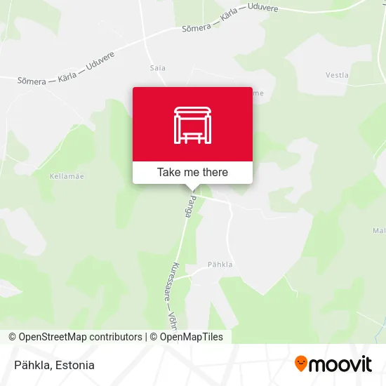 Карта Pähkla