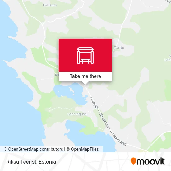 Карта Riksu Teerist