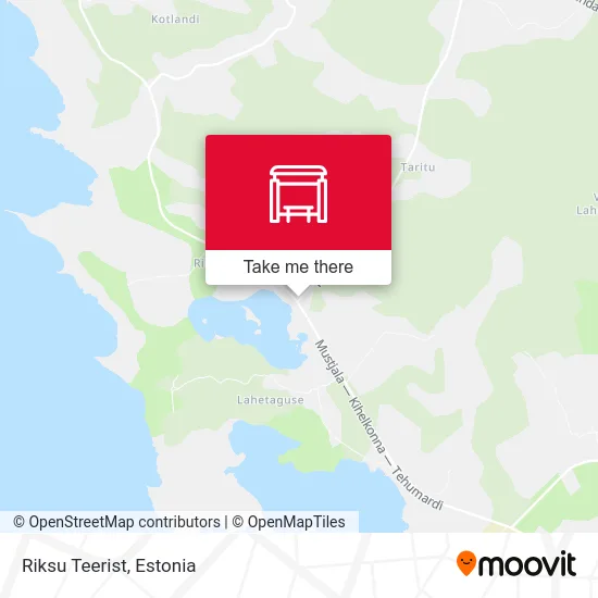 Карта Riksu Teerist