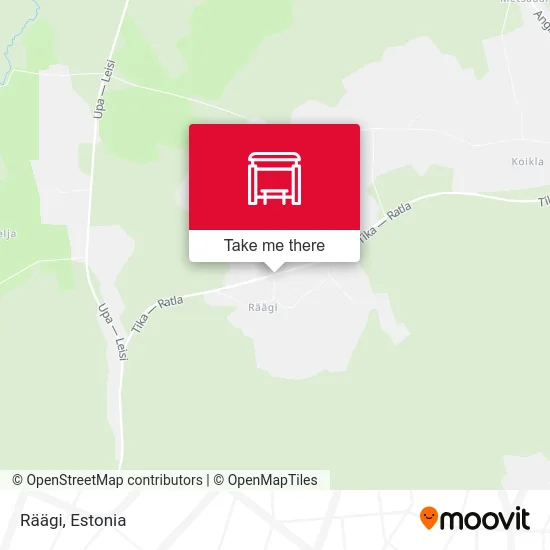 Карта Räägi
