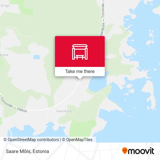 Карта Saare Mõis