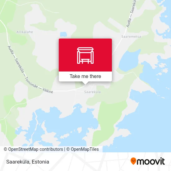 Карта Saareküla
