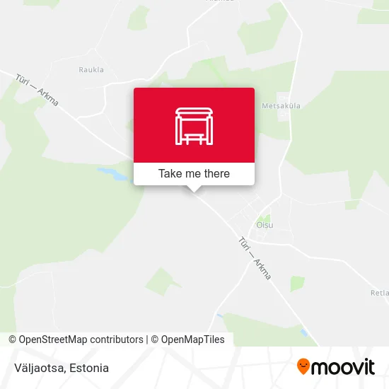 Карта Väljaotsa